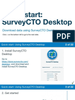 3.2. SurveyCTO Quick Start - Desktop With Workspaces