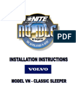 BERGSTROM Manual Instalación Volvo VNL