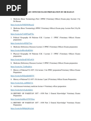 VETERINARY OFFICER EXAMS PREPARATION BY DR HASSAN (2)