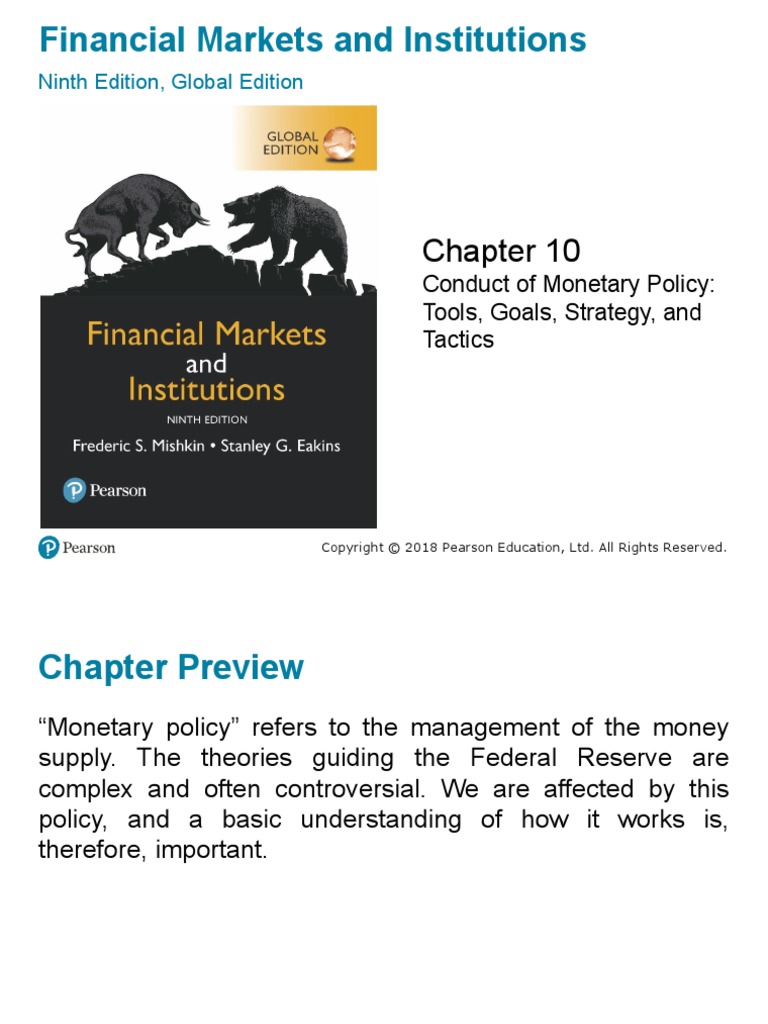 Fmi - Part 4 - Chap 10 - Conduct of Monetary Policy | PDF | Federal ...