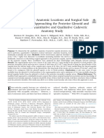 Neurovascular Anatomic Locations and Surgical Safe Zones When Approaching The Posterior Glenoid and Scapula - A Quantitative and Qualitative Cadaveric Anatomy Study