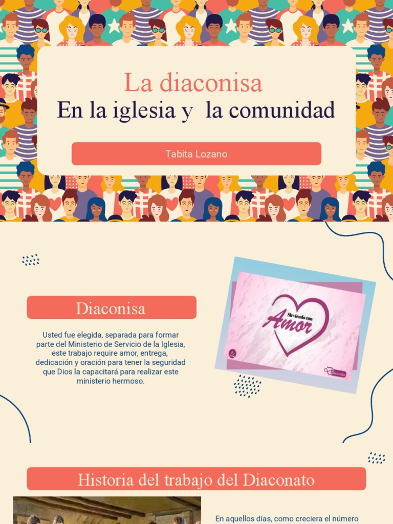 Capacitacion para Diaconisas | PDF | Diácono | Iglesia cristiana