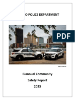 2023 Toledo Police Department Biannual Community Safety Report