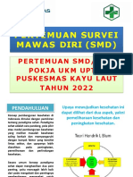 Pertemuan Survei Mawas Diri (SMD) PKM Kayu Laut 2022