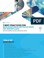 7 Best Practices For Building Data Applications On Snowflake