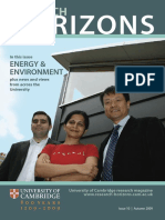 Issue 10 Research Horizons - Energy & Environment