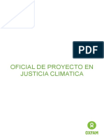 Oficial de Proyecto en Justicia Climatica