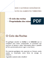 o ciclo das rochas e minerais pdf