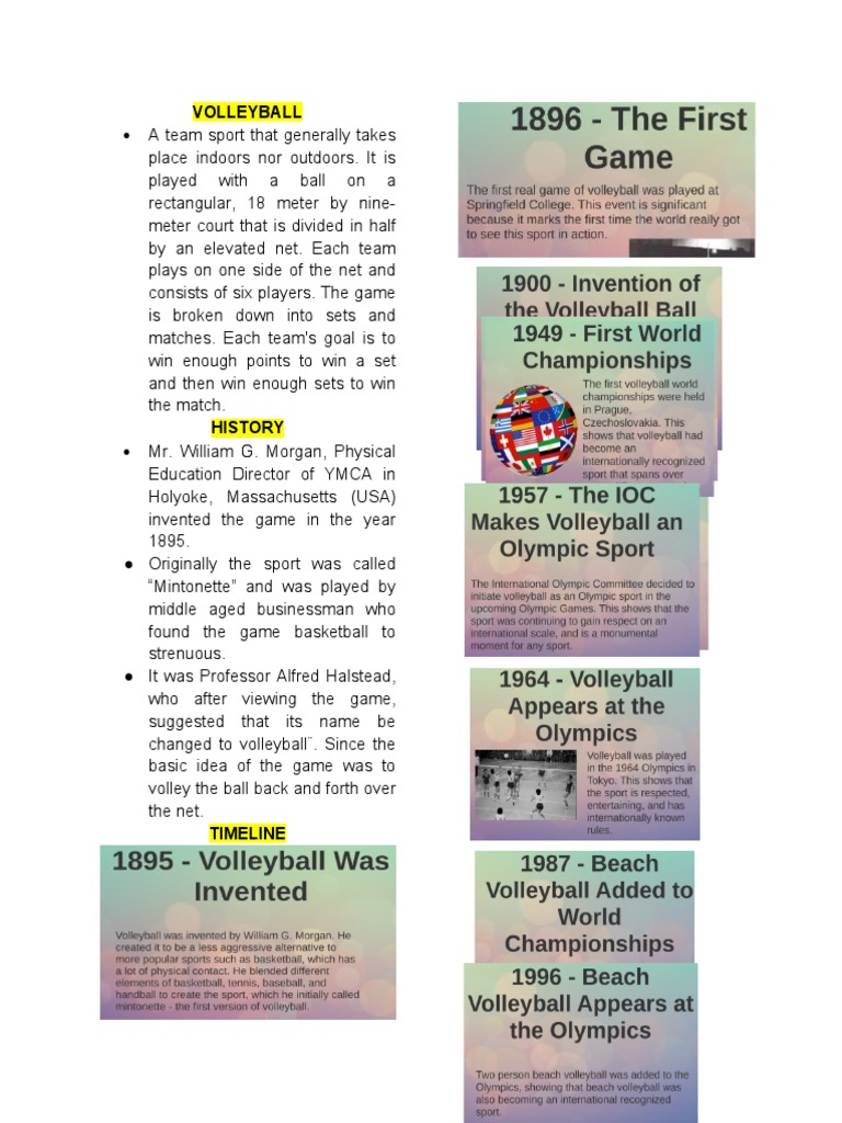 Volleyball Equipment and Materials | PDF | Volleyball | Association ...