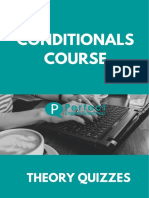 Conditionals Course Theory Quizzes