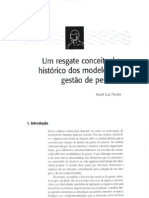 Um Resgate Conceitual e Histórico Dos Modelos de Gestão de Pessoas