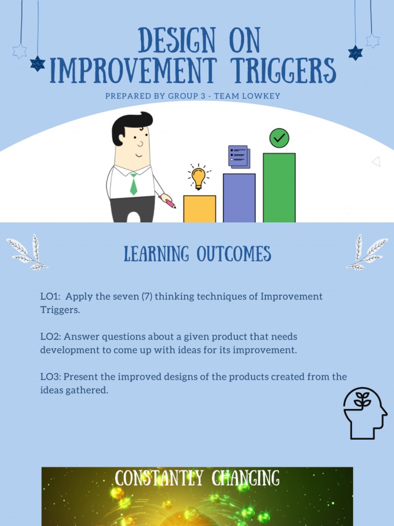 Design On Improvement Triggers | PDF