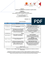 Orden de La Jornada - Seminario Ley 2195 de 2022