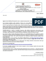 171 - Circ - Avviso Pubblico - Si Torna - Tutti A Iscola - Laboratori Extracurricolari - Anno Scolastico 2023-2024