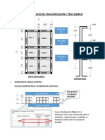 5.-Calculo de Peso de Una Edificacion y La Accion de Fuerza Sismica Por Piso