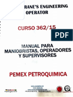 Manula Para Maniobristas, Operadores & Supervisores