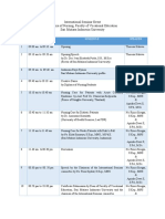 Rundown International Seminar Event