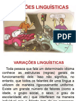 Variações Linguísticas