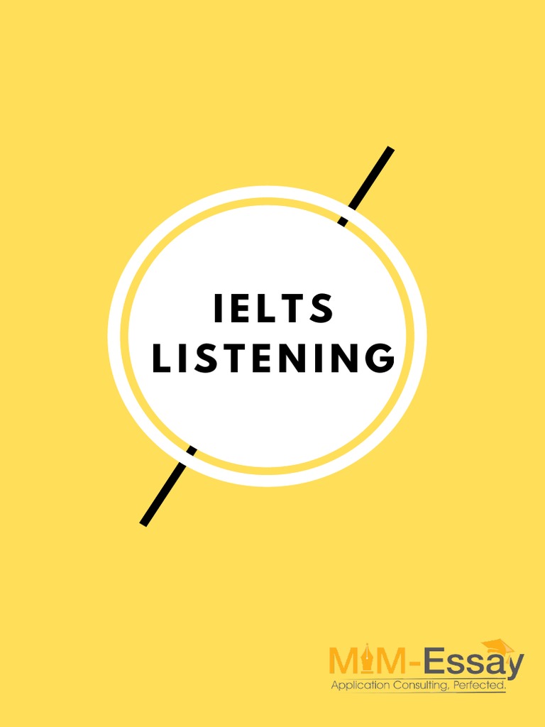 IELTS Listening Notes | PDF | International English Language Testing ...