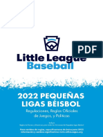 2022 Spanish Baseball Rulebook