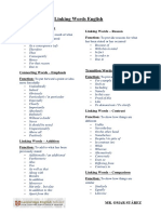 Linking Words English