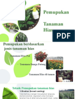 Materi Pemupukan Tanaman Hias