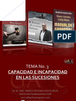 TEMA 3 CAPACIDAD E INCAPACIDAD EN LAS SUCESIONES (2)