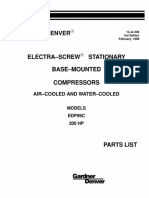 Gardner Denver EDP99C Parts Book