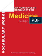 Medicine 2 Vocabulary (ST)