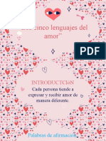 Los Cinco Lenguajes Del Amor