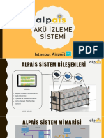 Alp Enerji Akü İzleme Sistemi - IGA Data Center