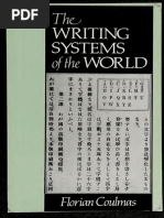 The Writing Systems of The World (Florian Coulmas) (Z-Library)