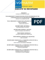 Bureau Executif Revopharm