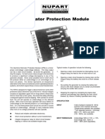 Alternator Protection Module: Specification