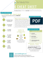 Fasting Fasting Cheat Sheet