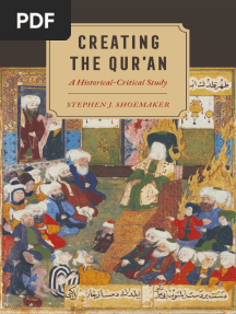 Stephen J Shoemaker Creating The Qur An