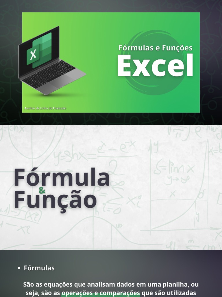 Fórmulas e Funções Excel | PDF