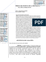 Casación N°2026-2021-San Martín - Homicidio Culposo en Caso de Personal Médico