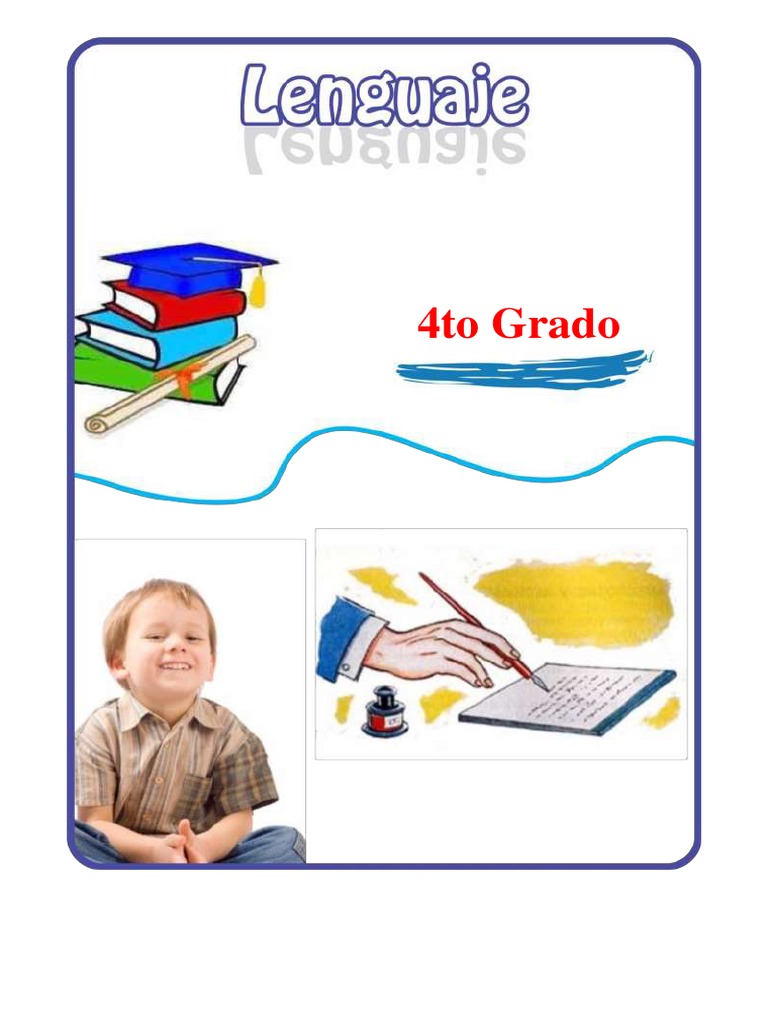 Libro de Cuarto Grado Letras | PDF | Comunicación | Palabra