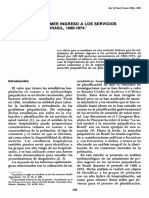 Admisiones de Primer Ingreso A Los Servicios Psiquiatricos en Brasil, 1960-1974.'