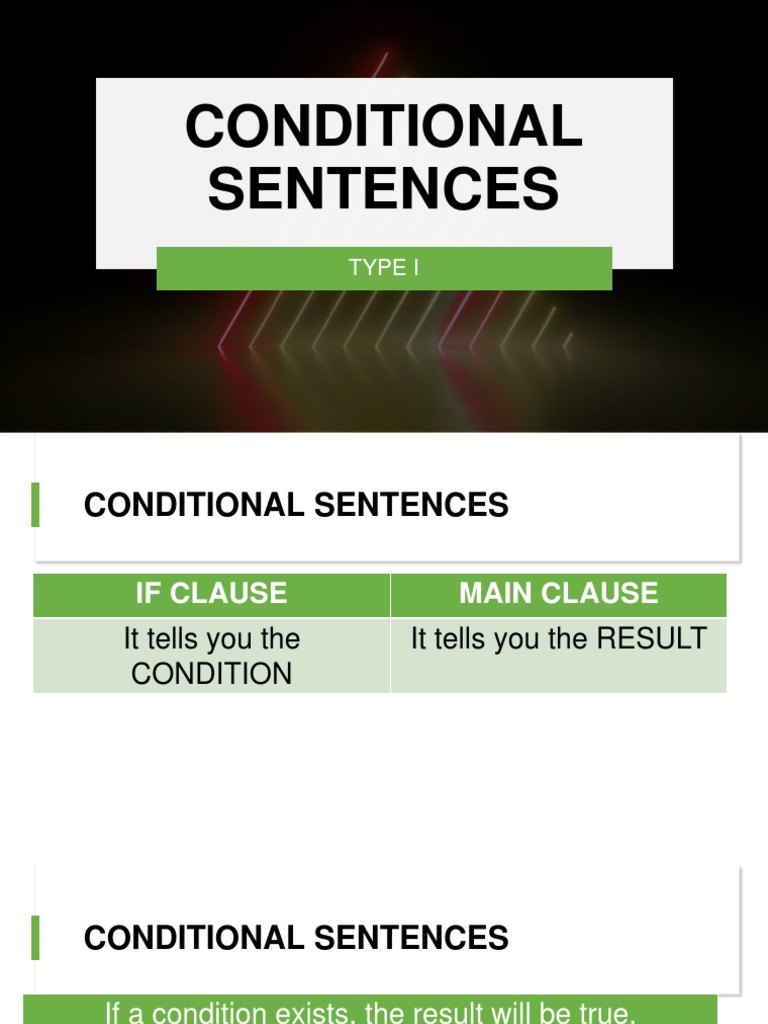 Conditional Sentences All Types | PDF | Linguistics | Linguistic Typology