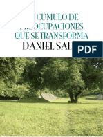 Cuento 4. Un Cúmulo de Preocupaciones Que Se Transforma, de Daniel Sada