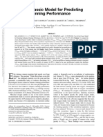 Test of The Classic Model For Predicting Endurance.20