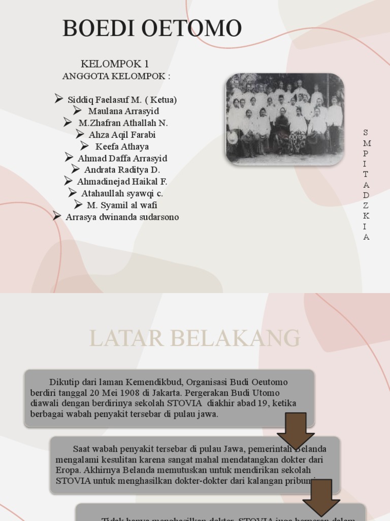 Sejarah dan Perkembangan Budi Utomo | PDF | Politik