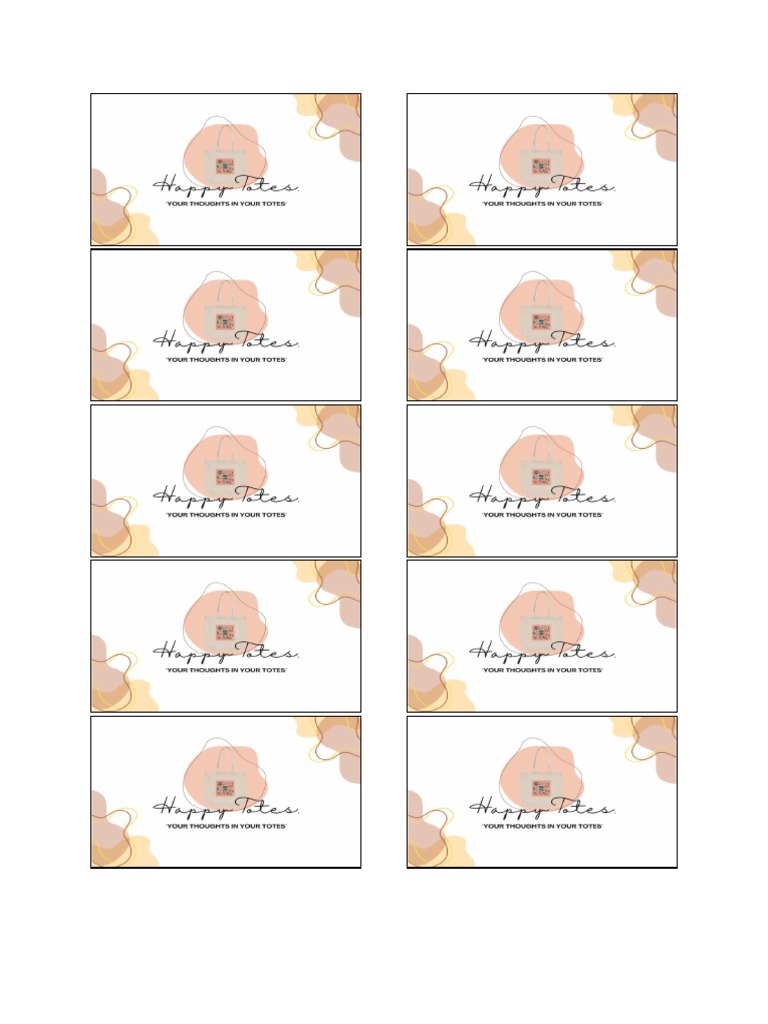 Totes Card PDF