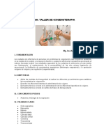 Taller Oxigenoterapia