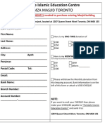 Pledge Form Hamza Masjid