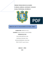 Tema Aplicacion de La Ley en El Tiempo