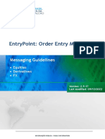 System/Component: Entrypoint: Order Entry Messaging