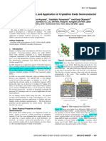 Research, Development, and Application of Crystalline Oxide Semiconductor